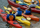 kayakers niantic river
