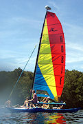 niantic river hobie cat